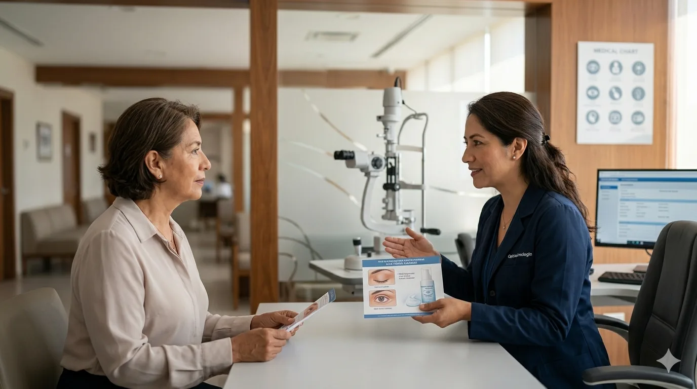 ¿Qué especialista trata la blefaritis?